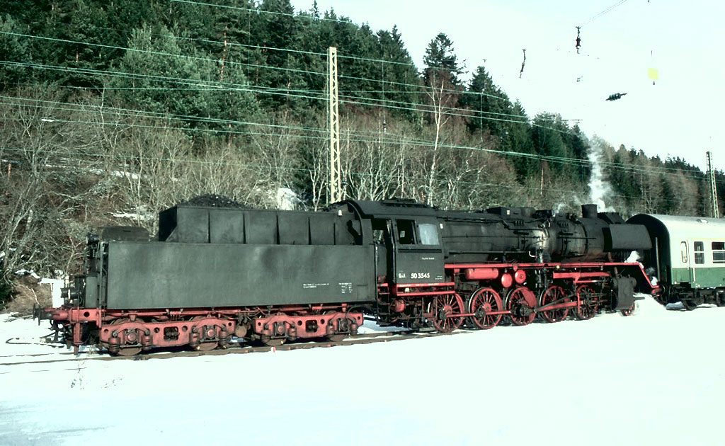 Dampflok BR 50 3545
Aufnahme: Karl-Heiz Reichert