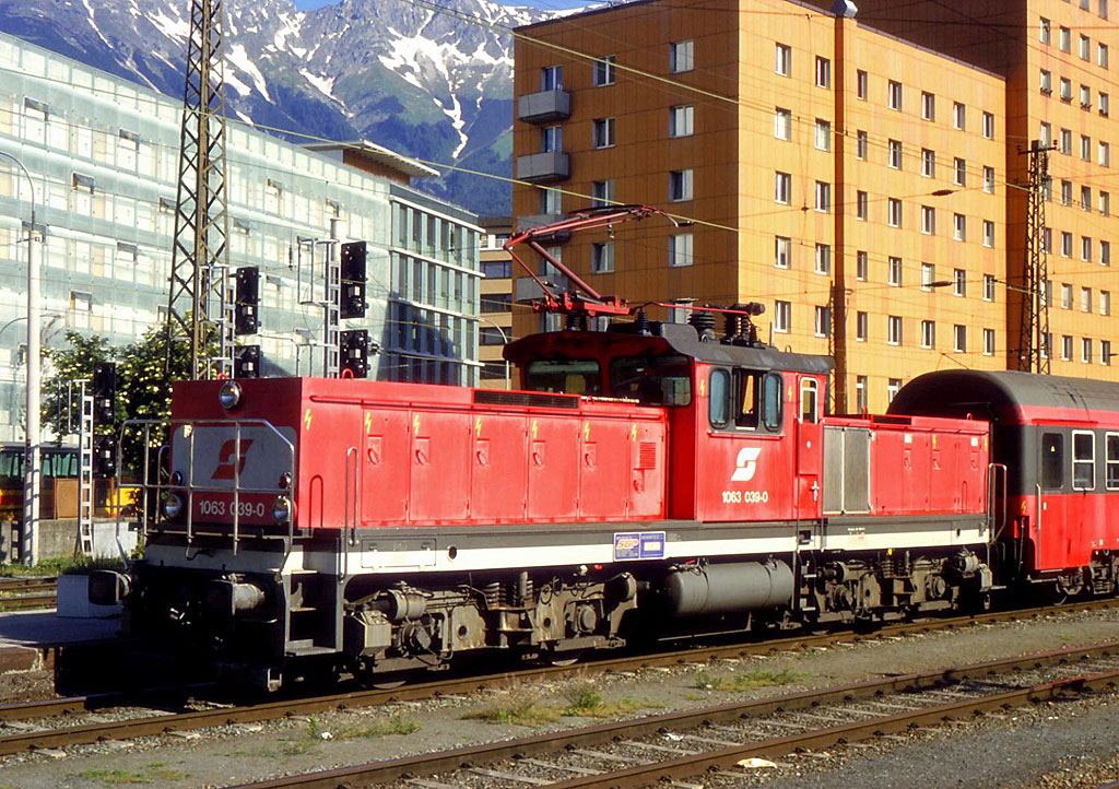 E-Lok BR 1063 039-0 - Aufnahme: Karl-Heinz Reichert