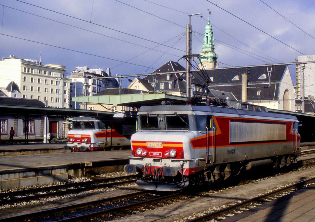 SNCF - E-Lok 15054 - Aufnahme Werner Schwan