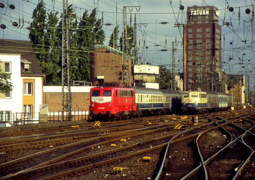 E-Lok - BR 110 278-9 - Aufnahme: Werner Schwan