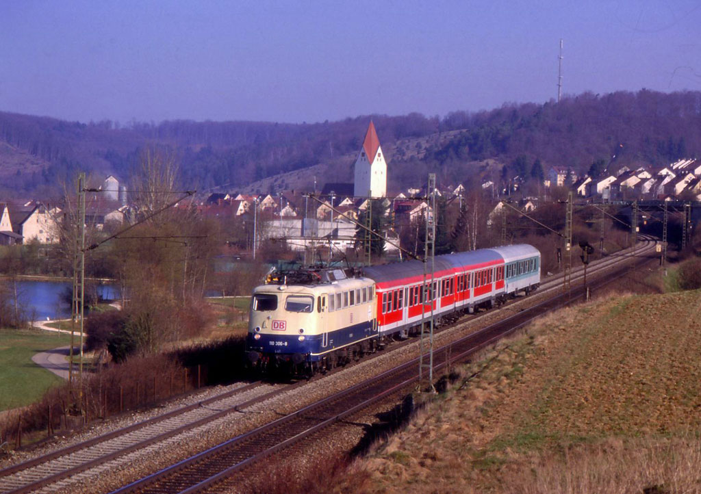 E-Lok - BR 110 306-8 - Aufnahme: Wolfgang Pischek