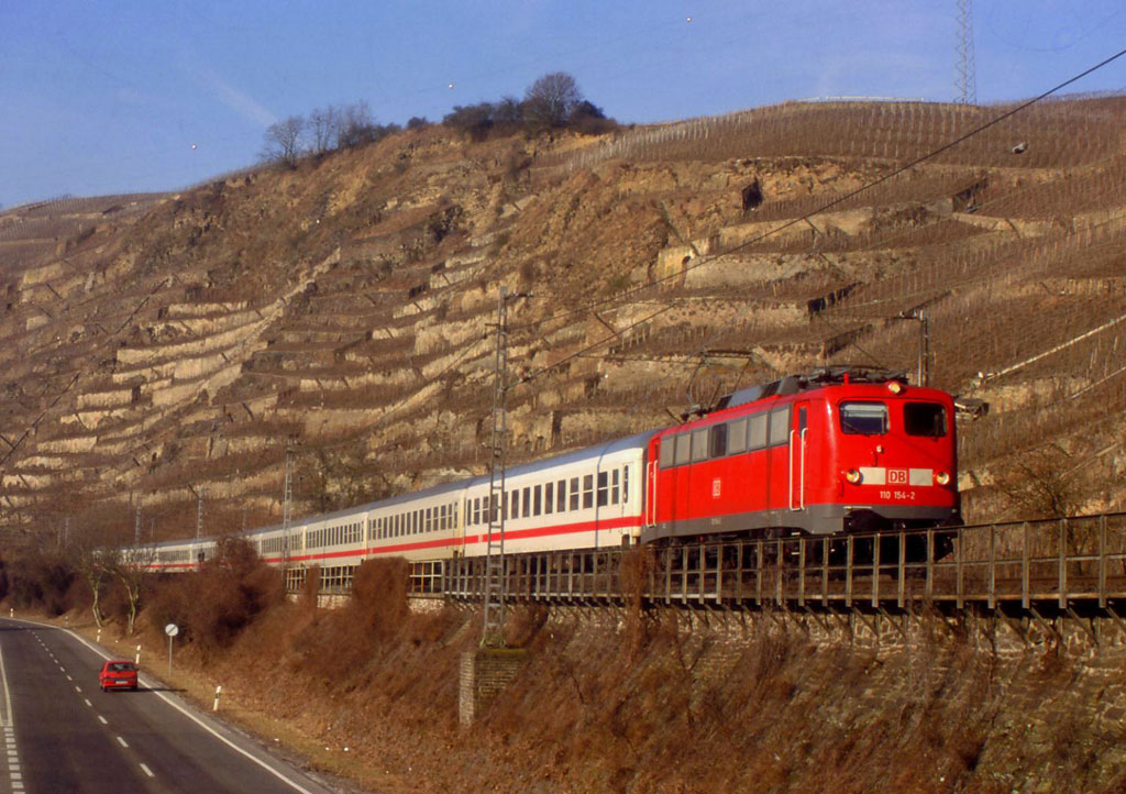 E-Lok - BR 110 154-2 - Aufnahme: Wolfgang Pischek