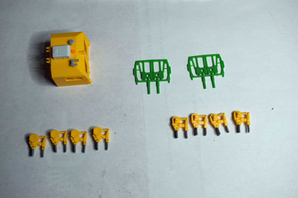 Stopfexpress PLASSER & THEURER - Kibri 16090 – Bausatz - Länge über Puffer 396 mm