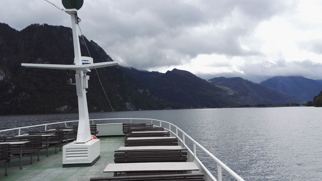 Auf Logenkurs im windgeschützten Süden des Traunsees.