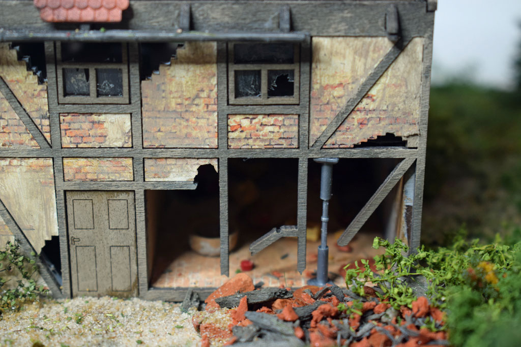 Stütze schütz vor Einsturz